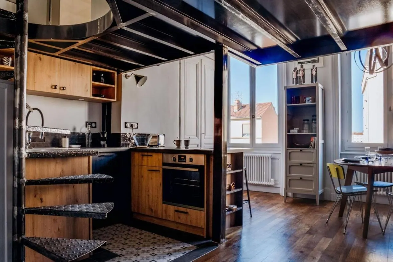 Appartamento Perrod - Industrial Duplex Loft - Lyon Croix-Rousse