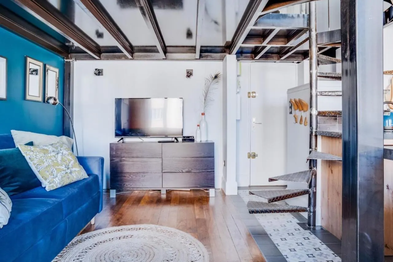 Appartement Perrod - Industrial Duplex Loft - Lyon Croix-Rousse